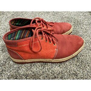 UGG Australia Chukka Vibram Sole Shoes Men’s 9.5 Red 1002236
